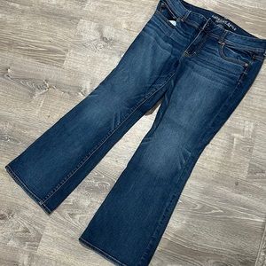 American Eagle kick boot super stretch 14 short